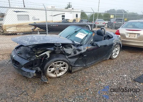 2008 BMW Z4 3.0I z USA, uszkodzony, nr VIN 4USBU33578LW61499